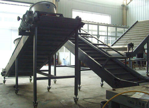 鏈板提升機結構