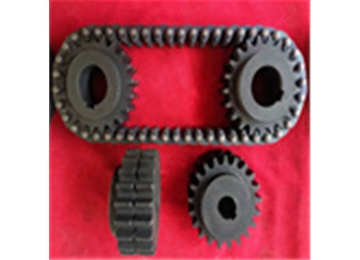 CL10 節(jié)距15.875毫米 內(nèi)導23片齒形鏈條及配套鏈輪