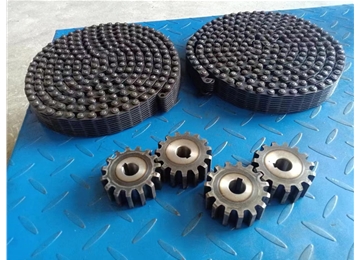 高速無聲靜音齒形鏈條鏈輪節(jié)距12.7毫米外導19片