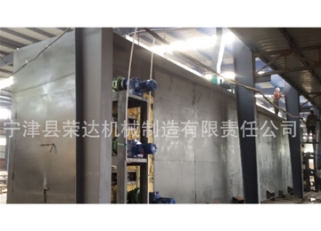 10噸30米長型煤球烘干機(jī) 隧道式網(wǎng)帶烘干機(jī)